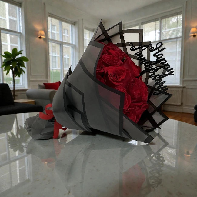 Anniversary Red Rose Bouquet