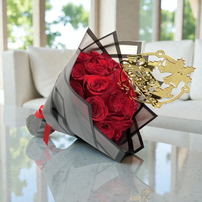 Christmas Roses Bouquet