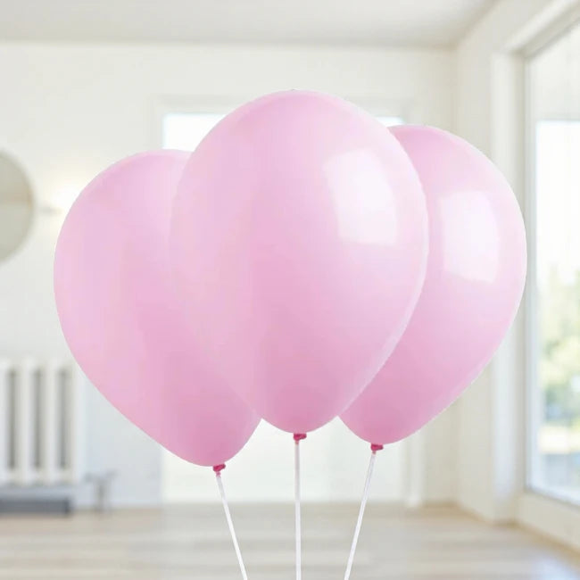 Classic 3pcs Pink Party Balloons