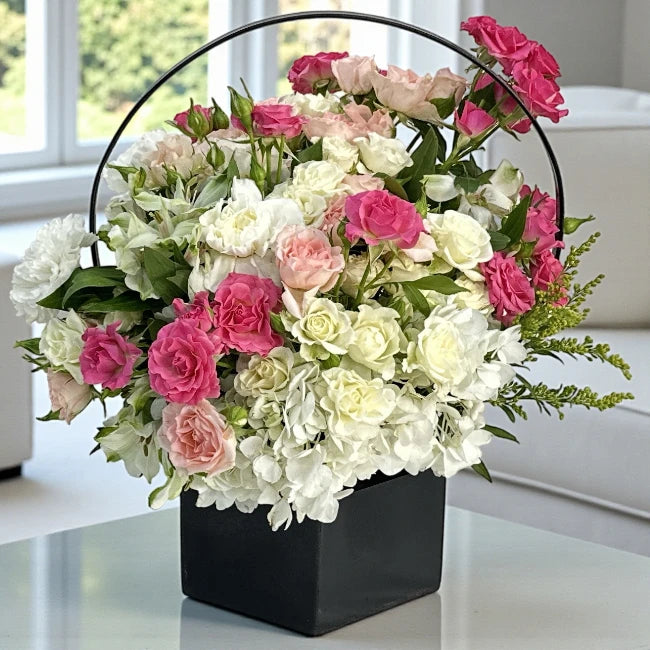 Elegant Mixed Flower Box