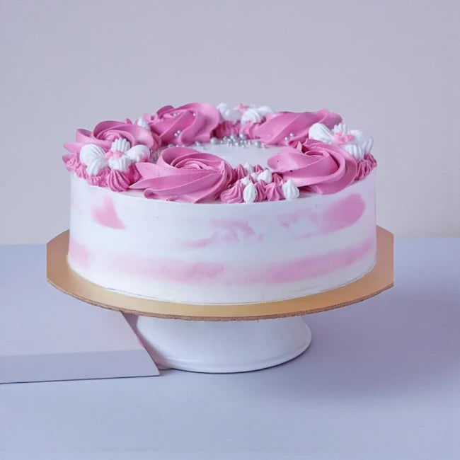 Elegant Vanilla Cake
