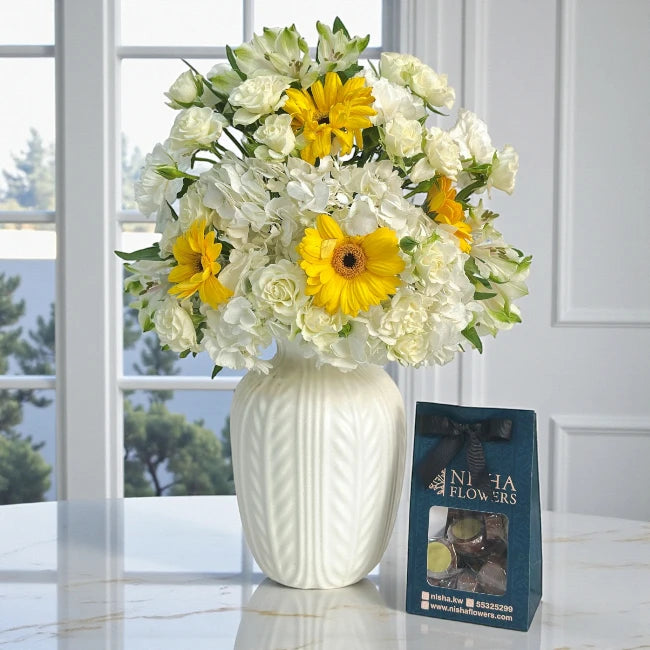 Flowers & Chocolates Surprise