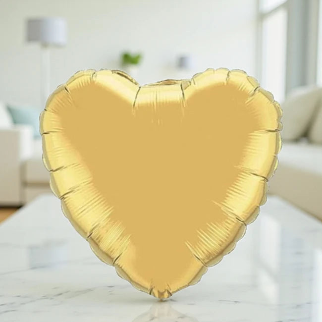 Golden Heart Balloon