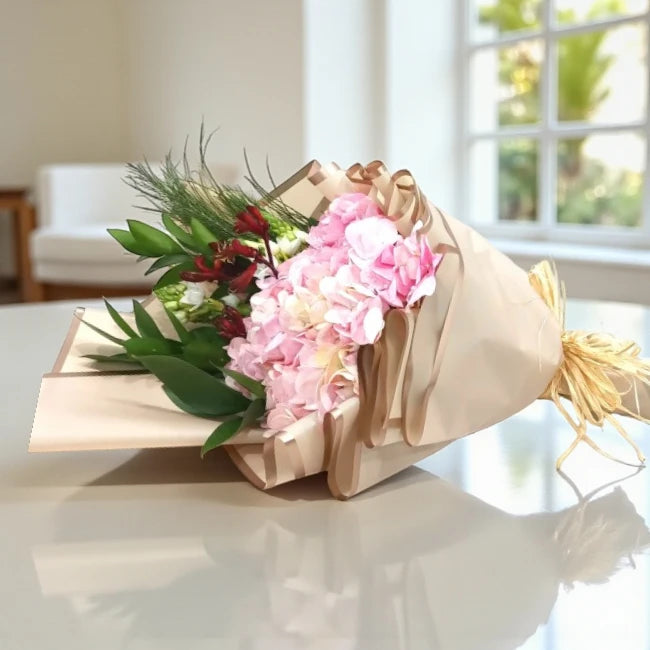 Hydrangea Pink Bouquet