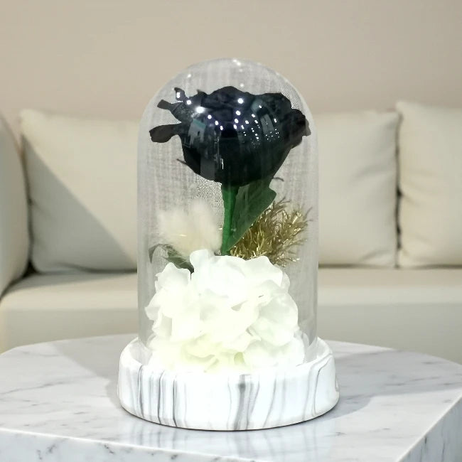 Lasting Black Rose