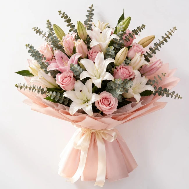 Lilies and Roses Bouquet