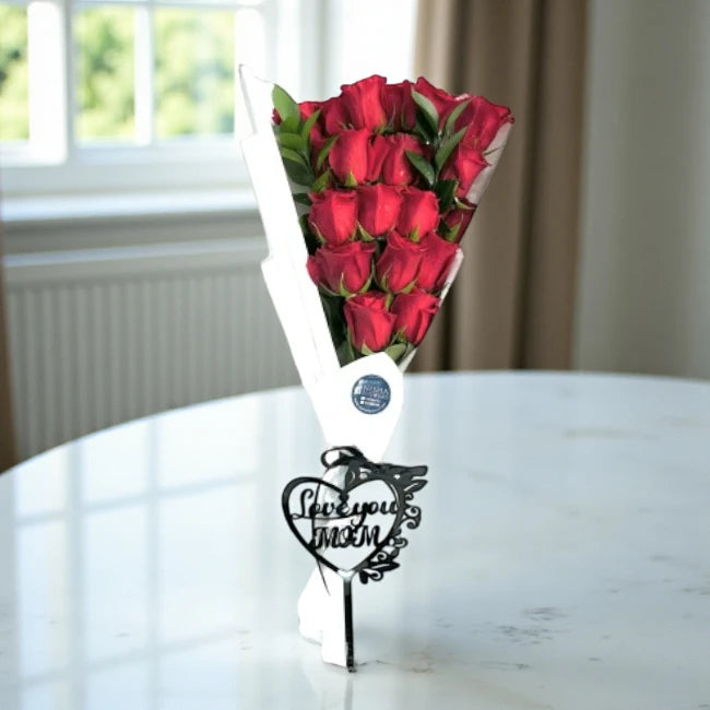 Love You Mom Hand Bouquet 