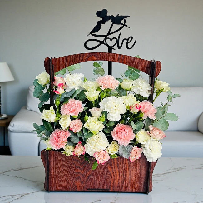 Love in Bloom Basket