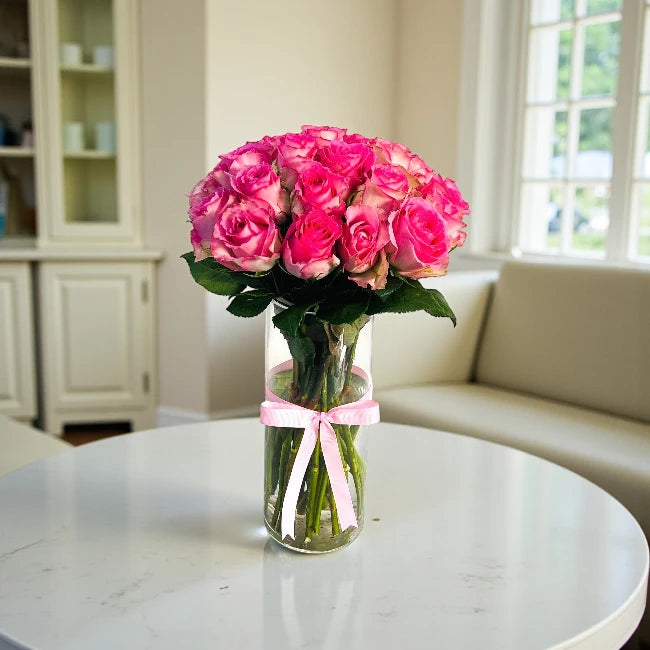 Luxe Rose Vase