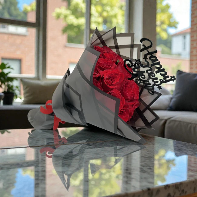 New Year Rose Bouquet