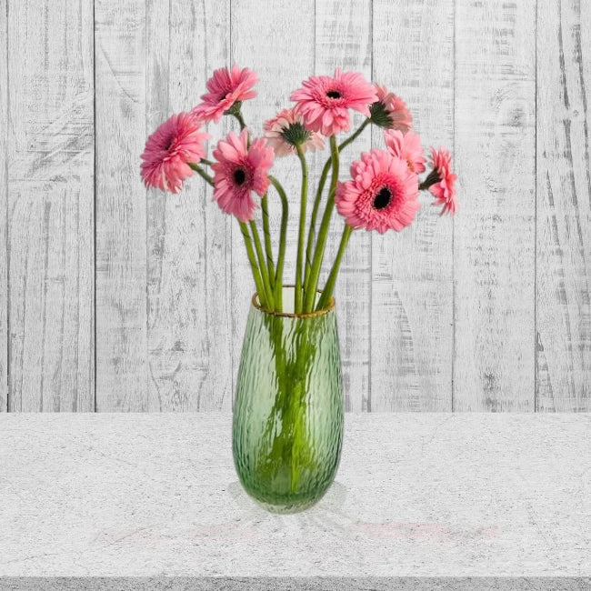 Pink Gerbera Vase Arrangement
