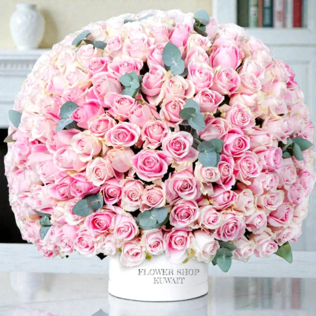 Premium Pink Roses Box