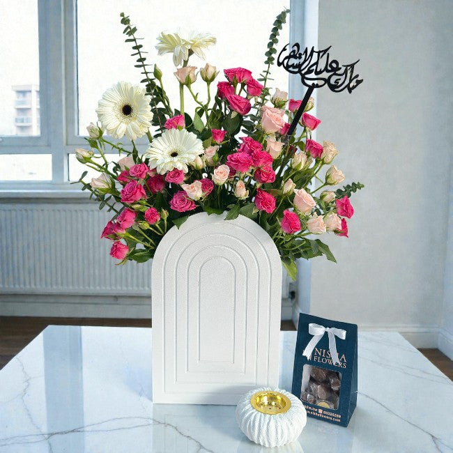Ramadan Flower & Chocolate Combo