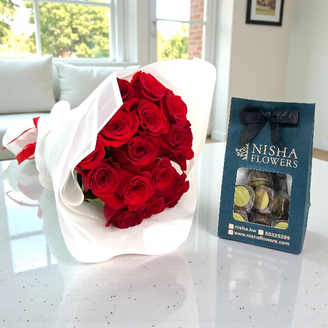 Red Roses Chocolate Combo