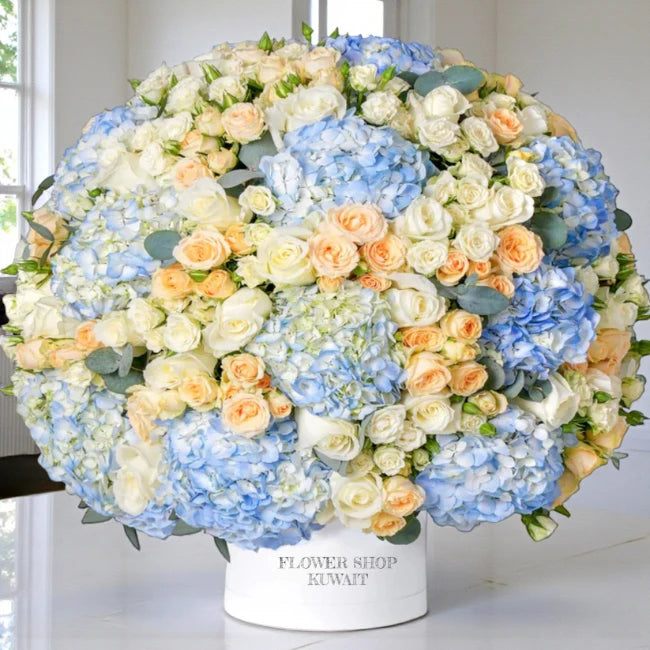 Rose & Hydrangea Flower Box