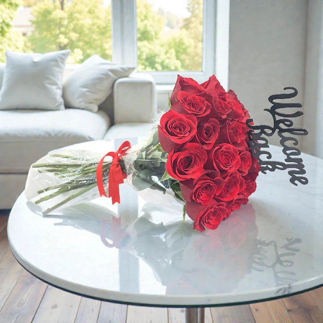Welcome Back Red Roses